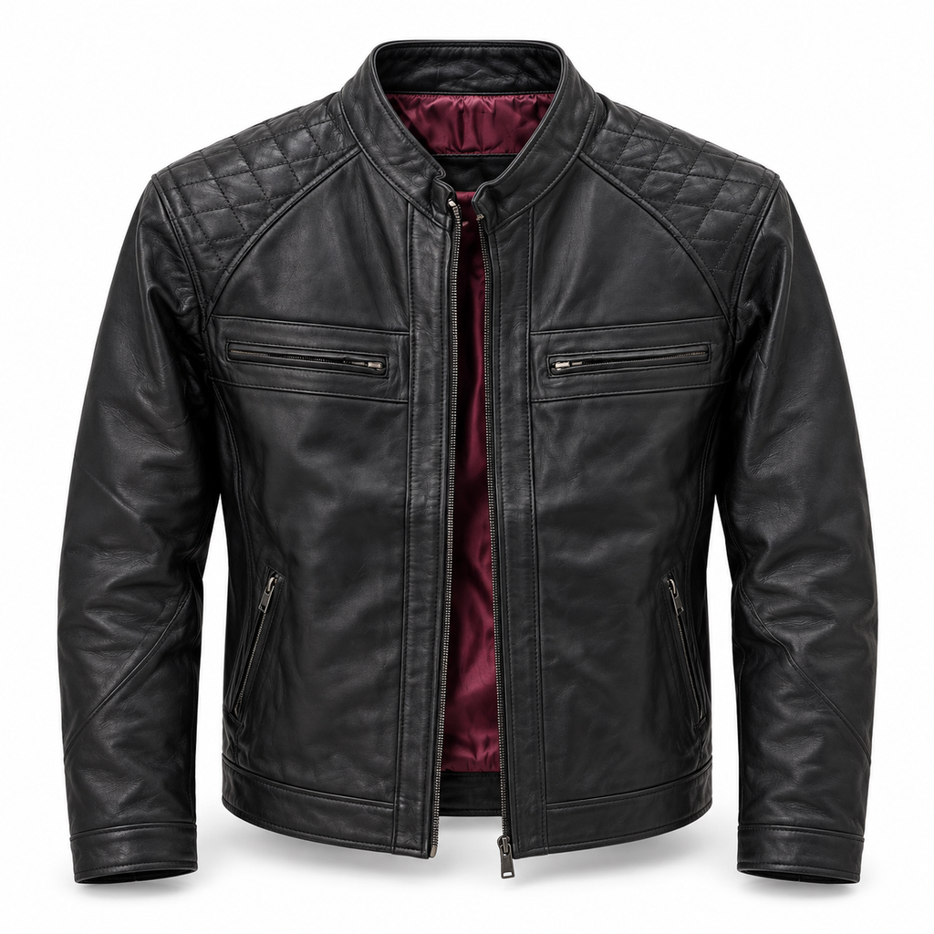 Black Leather Jacket # 1