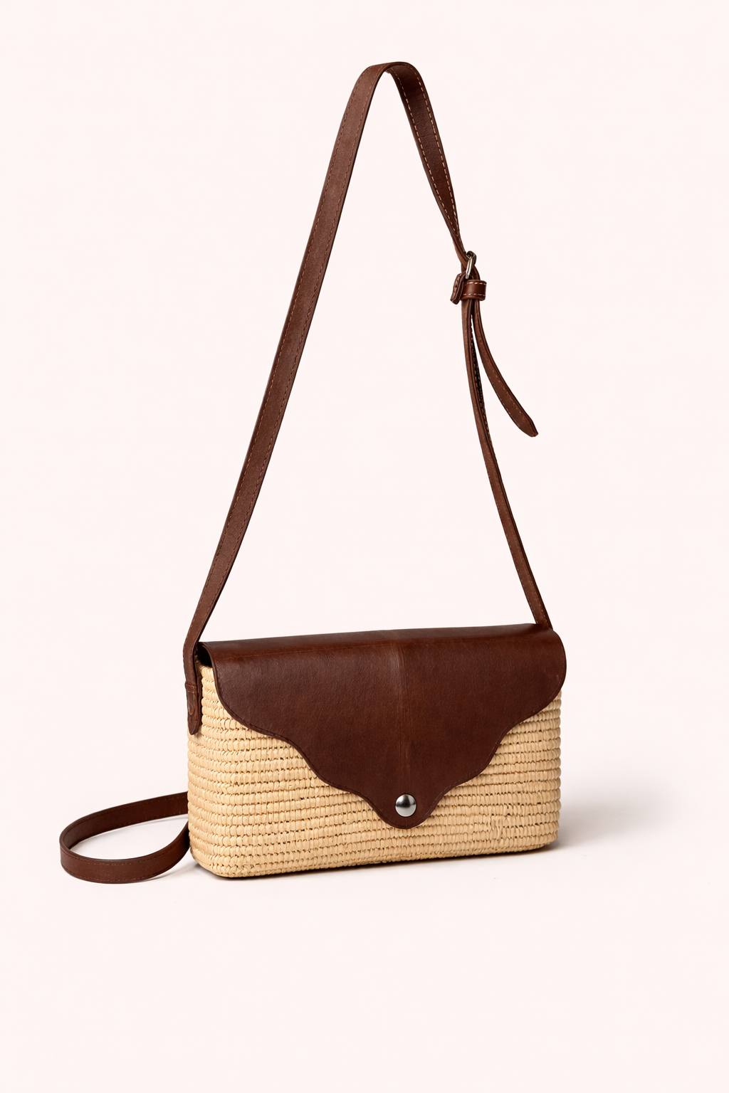 Atlas Doum Crossbody – Leather Flap