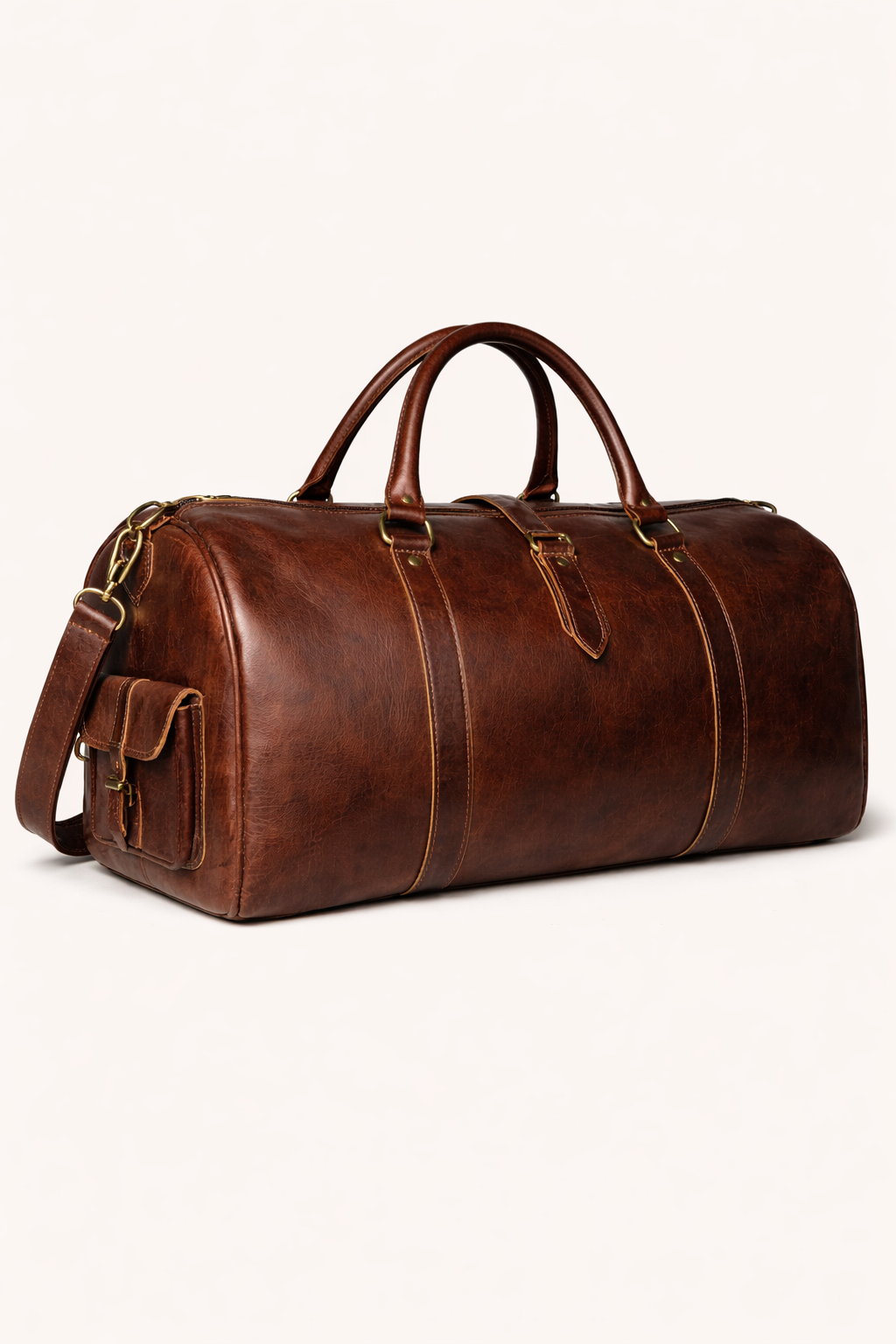 Atlas Leather Duffel